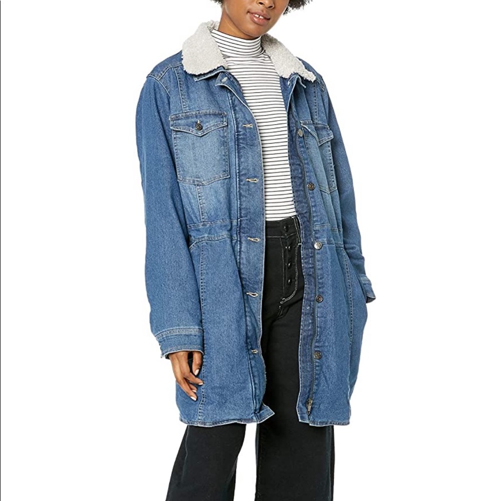 Steve Madden Denim Walker Jacket